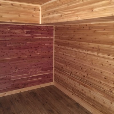 CEDAR CLOSET - Aromatic cedar installation